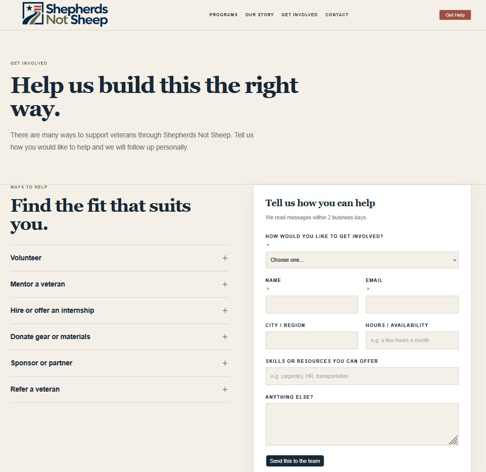2026 09 23 17 59 25 Get Involved   Shepherds Not Sheep — Mozilla Firefox